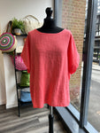 Boxy Cheesecloth Top