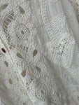 Butterfly Crochet Cardigan - White