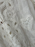 Butterfly Crochet Cardigan - White