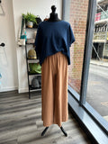 Wide Leg Needlecord Trousers