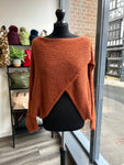 Crossover Knit Jumper
