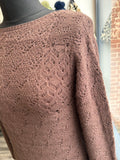 Heavy Knit Dress - Chocolate