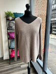 V Neck Thin Knit