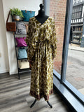 Animal Print Satin Trousers