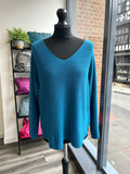 V Neck Thin Knit