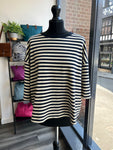 Short Boxy Sweatshirt Top