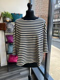 Short Boxy Sweatshirt Top