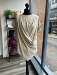 Draped Jersey Top