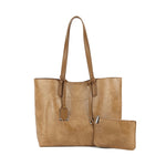 Large 2in1 Tote - Camel