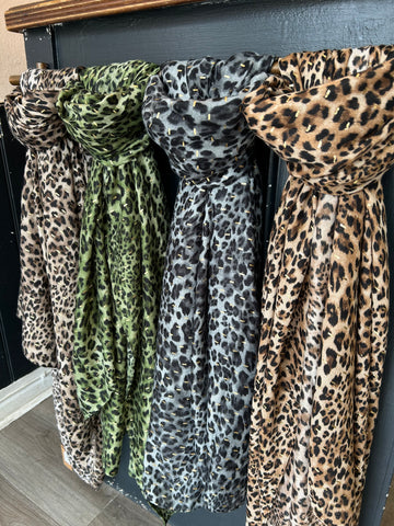Animal Print Scarves