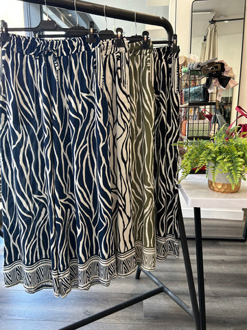 Wide Leg Trousers