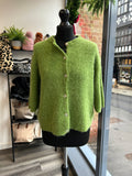 Alpaca Straight Knit Cardigan