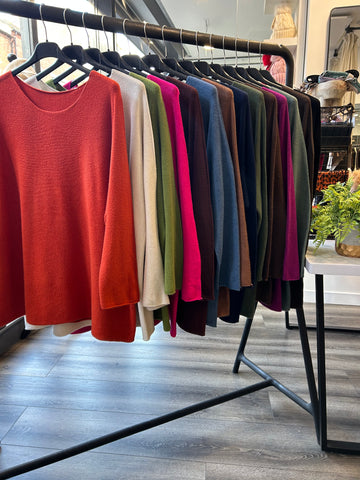 Longline Oversize Knit Jumper