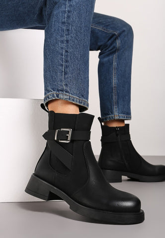 Chunky Chelsea Boots - Black