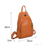 Clasp Backpack - Tan