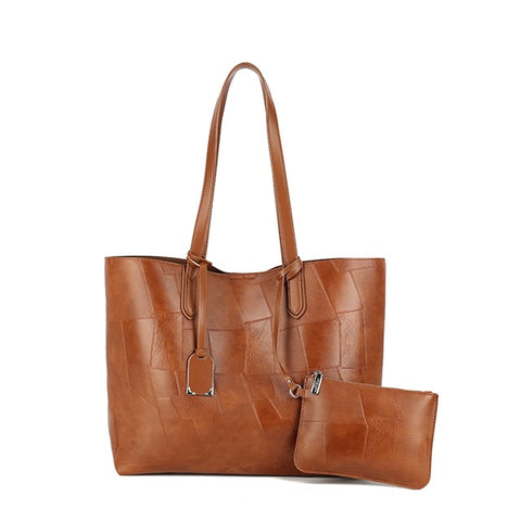 Large 2in1 Tote - Tan