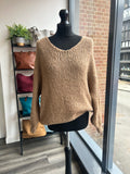 Slouchy V Neck Knit