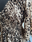 Animal Print Soft Lightweight Knit Dress