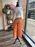 Shirred Waist Culottes