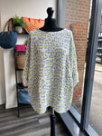 Oversize Boxy Textured Cheesecloth Top