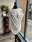 Draped Jersey Top
