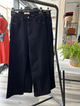 High Waist Wide Leg Jeans - Black