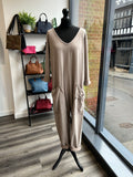 Sweatshirt Jumpsuit - Mocha