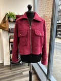 Short Jacket - Berry
