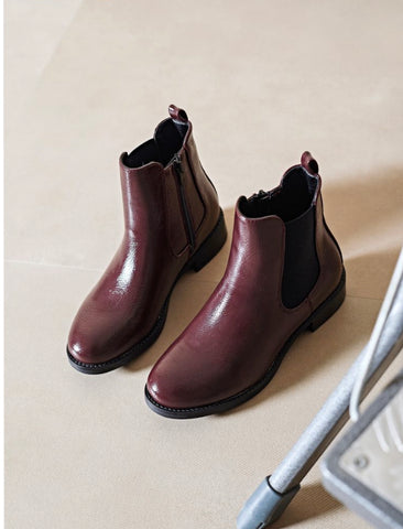 Chelsea Boots - Burgundy