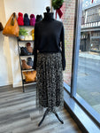 Animal Print Tulle Skirt