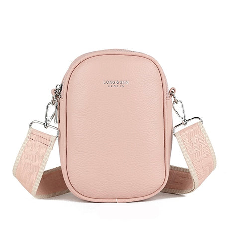 Crossbody Phone Bag - Pink