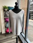 V Neck Thin Knit