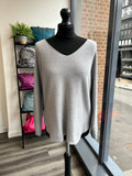 V Neck Thin Knit