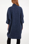 Cocoon Jacket - Navy