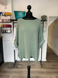 Boxy Waffle Top