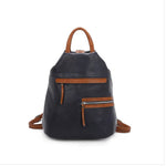 Multi Zip Backpack - Navy