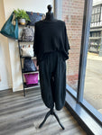 Needlecord Balloon Leg Trousers