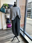 Needlecord Balloon Leg Trousers