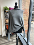 Asymmetric Batwing Knit