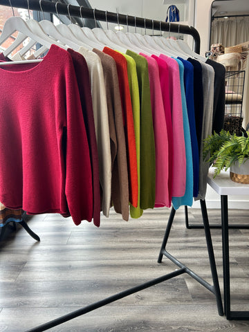 Round Neck Thin Knit