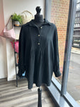 Oversize Cotton Smock Top