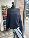 Slouchy V Neck Knit