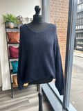 Slouchy V Neck Knit