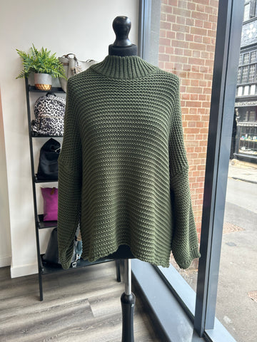 Chunky Cable Knit - Khaki