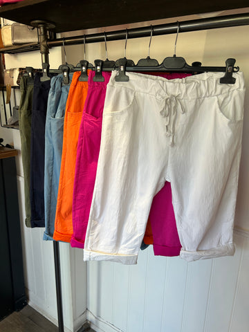 Jogger Jean Shorts