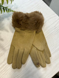 Faux Fur Gloves