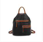 Multi Zip Backpack - Black