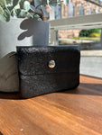 Mini Metallic Leather Coin Purse