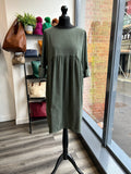 Needlecord Smock Dress