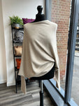 Asymmetric Batwing Knit